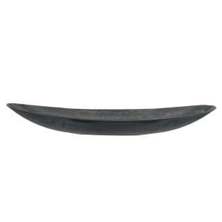 Kunststoff Deko Schalen schwarz ca. 50 cm