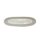 Ovale Keramik Schale weiß ca. 24 cm