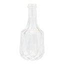 Glas-Vase Klar/bunt schimmernd ca. 18 cm