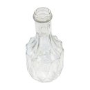 Glas-Vase Klar/bunt schimmernd ca. 18 cm