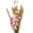Trockenblumen-Bund Sommeraster Rohrkolben und Pampas L&auml;nge ca. 60 cm