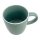 Keramik Kaffeetasse t&uuml;rkis ca. 9,5 cm