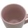 Keramik Kaffeetasse rosa ca. 10 cm