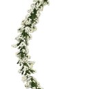 Blumenring wei&szlig; ca. 27 cm