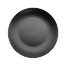 Keramik Kuchenteller schwarz &Oslash; ca. 21 cm