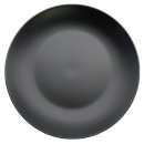 Keramik Platzteller schwarz &Oslash; ca. 26 cm