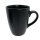 Keramik Kaffeetasse schwarz ca. 10 cm