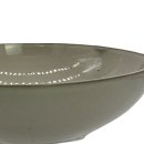 Keramik Salat/Suppenteller grau &Oslash; ca. 21 cm