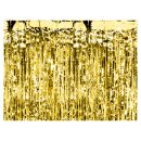 Lametta-Vorhang gold ca. 90 x 250 cm