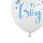 Party Ballons weiß/blau " It`s a Boy " 6 Stück Ø ca. 30 cm