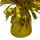 Ballongewicht / Ballonbeschwerer Folie mit Fransen gold ca. 13 cm