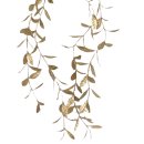 Deko Bl&auml;tter-Girlande gold ca. 110 cm