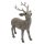 Hirsch beige glitzer ca. 16 cm