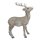 Hirsch beige glitzer ca. 16 cm
