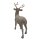 Hirsch beige glitzer ca. 16 cm