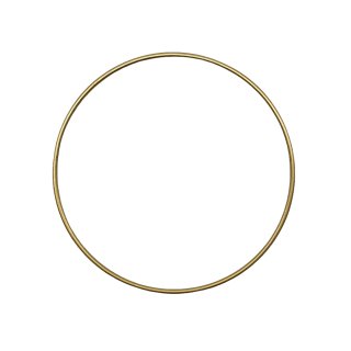 Deko Ring 15cm Gold