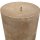Stumpenkerze champagner ca. 14 cm