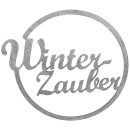 Deko Holz-Ring " Winterzauber " silber/glitzer...
