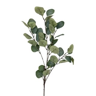 Deko Eukalyptus Zweig mit Glitzer 73cm