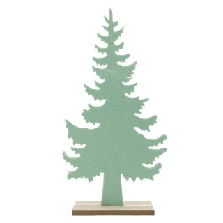 Filz Tannenbaum auf Holz mint ca. 51 cm