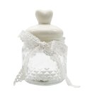 Candybar-Glas mit Schleife ca. 12 cm