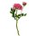 Deko Rose mit 2 Blüten rosa/pink ca. 32 cm