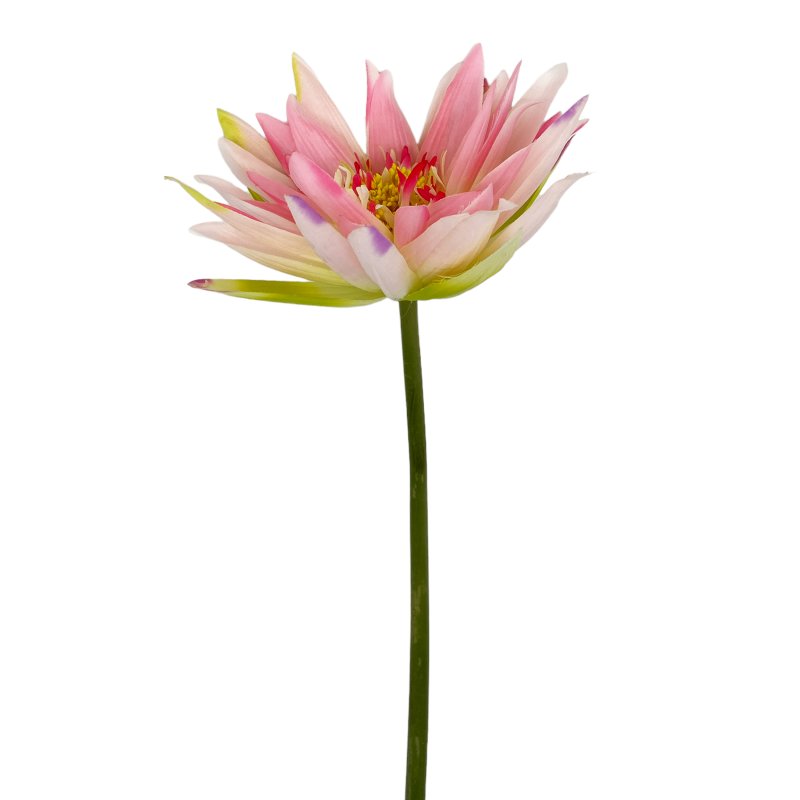 Dekoblume Seerose rosa ca. 70 cm
