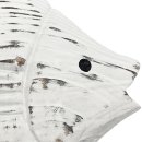 Deko Fisch wei&szlig; ca. 13 cm