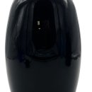 Glas Vase schwarz ca. 21 cm