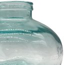 Glas Vase türkis ca. 19 cm