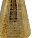 Keramik Vase gold ca. 28 cm