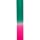 Echtwachs- Stabkerze dunkelgrün/pink ca. 22 cm