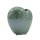 Herz- Vase glasiert grün ca. 9 cm