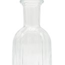 Glas Vase klar ca.  19 cm