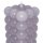 Bubble-Kerze lila ca. 11 cm