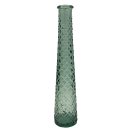 Glas Vase strukturiert grün ca. 32 cm
