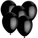 Party Ballons im 50er Set Schwarz