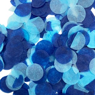 Konfetti In Kinderwagen-Form – Hellblau/Blau, Ca. 15 G, Für Deko Bei Babyparty & Taufe