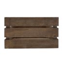 Deko-Holzkiste braun ca. 25 cm