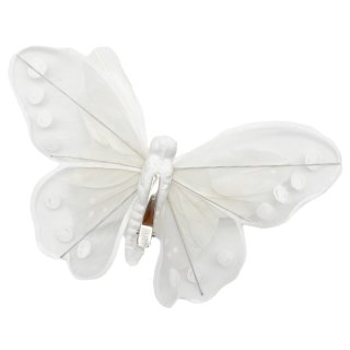 Deko Schmetterling weiß ca. 19 cm, 2,95 €