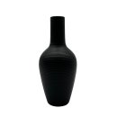 Keramik Vase "Stella" schwarz ca. 30,5 cm
