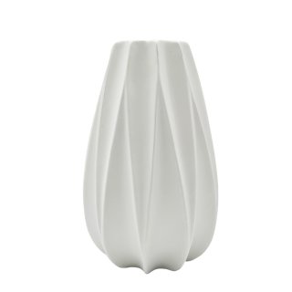Keramik Vase "Melda" weiß ca.24 cm