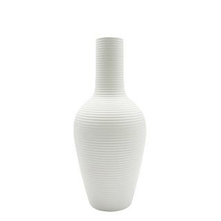 Keramik Vase "Stella" weiß ca. 30,5 cm