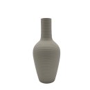 Keramik Vase "Stella" greige ca. 30,5 cm