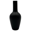 Keramik Boden-Vase "Stella" schwarz ca. 46 cm