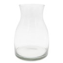 Deko Glas Vase klar ca. 19 cm