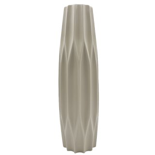 Keramik Boden-Vase "Mara" greige ca. 58 cm