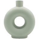 Keramik Vase rund mint 20 cm