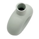 Keramik Vase rund mint 14 cm
