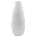 Bambus Boden-Vase wei&szlig; ca. 50 cm
